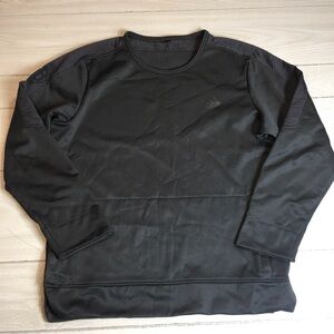 Adidas Men Fleece Sweatshirt Crew Neck Pullover 2XL